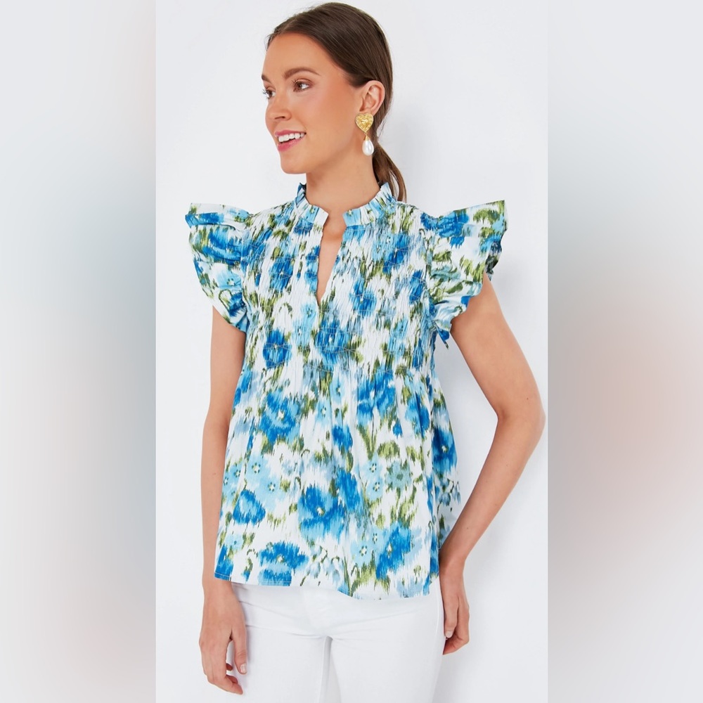 Brand New Tuckernuck Afternoon Showers Colee Blouse